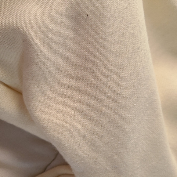 For Love & Lemons Ivory Cropped Sweatshirt - Picture 6 of 8